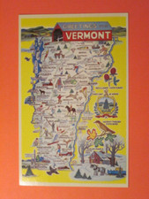 Vermont Post Card - 