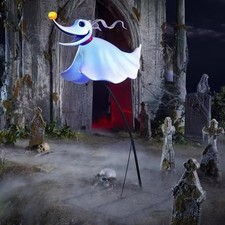 NEW 4.5 ft LED Zero Floating Nightmare Before Christmas Prop Yard Decor RARE 👻✅ picture