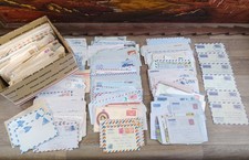 200+ Vintage Handwritten Letters Lot Correspondence + Envelopes Stamps Ephemera picture