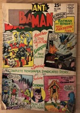 Silver Age 1965 Batman Giant Comic #176 Ads Cheerios GIJOE Jonny Unitas Bob Hope picture
