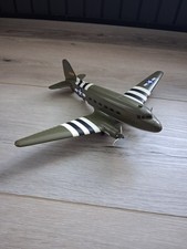 Vtg. 1994 Spec Cast DC-3 Military Airplane Diecast Bank Liberty Classics  picture
