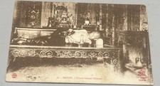 French Indochina Saigon Opium Smokers Post Card picture
