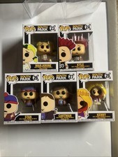 Funko Pop Vinyl South Park Marjorine #23 Kyle #24 Stan #26 Cartman #27 Kenny #28 picture