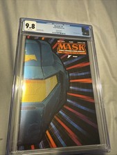 Mask #1 CGC 9.8 Parr Die Cut Wraparound Foil  Q Mobile Armored Strike Kommand picture