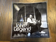 John Legend Signed 6 x 6 
