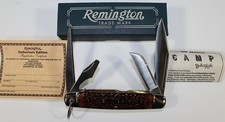 Remington UMC R-4243 Jumbo Camp Camping Multi Tool Pocket Knife Box & Papers USA picture