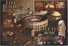 CivCity: Rome Print Ad/Poster Art PC Small Box picture
