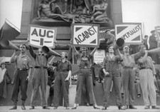 The League Against Imperialism Canvas For Support 1931 Old Photo picture