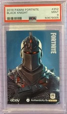 Panini 2019 Fortnite Black Knight #252 PSA 9 Base Card picture