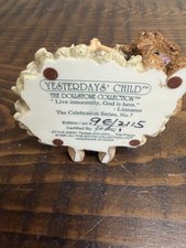 Boyds Yesterdays Child Dollstone 3531 Teresa and John The Prayer Figurine 1998 picture