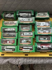 Hess  mini Trucks.  1998-2014 ( Total 17 Trucks)   All New In box. picture