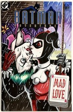 Batman Mad Love - Blank Sketch Variant w/2-Cvr Original Art by Jamie Warner picture