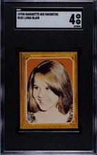 1978 Navarette Mis Favoritos #101 LINDA BLAIR SGC 4 Rookie RC Pop 1, 1 higher picture