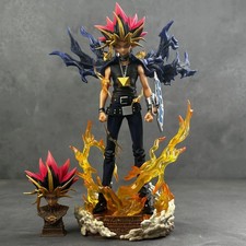 2025 28cm Yu-Gi-Oh Duel Monsters Yugi Muto GK PVC Figure Gift picture