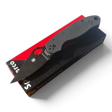 Spyderco Para 3 C223GPBK CPM S45VN Black DLC Blade Black G-10 USA Folding Knife picture