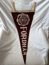 Vintage Fordham University Collegiate Felt Pennant picture