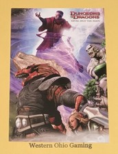 Dungeons & Dragons 2009 Bold Adventuring Party Promotional Postcard READ picture