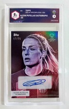 ALEXIA PUTELLAS - TOPPS SIMPLICITY 2024 - NUMBERED AUTO 17/25 GRADED NEAR MINT picture