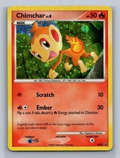 Pokemon Chimchar 2007 DP02 Diamond & Pearl Nintendo picture
