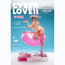 DAMTOYS X CoalDog DCS001 Cyberlover-Pink 1/4 Limited Collectible Statue Figure picture