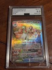 2023 POKÉMON SCARLET & VIOLET SIR #245 GARDEVOIR EX AGS 9.5 picture