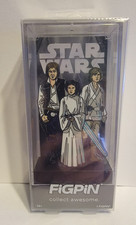 FiGPiN Star Wars - Han, Leia, Luke #1870-New-Locked - May 4th Celebration 2026 picture
