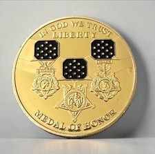 DoD MEDAL OF HONOR Army Navy Marines Air Force CHALLENGE COIN ·GREAT GIFT· ·NEW· picture