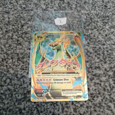Pokemon 2016 M Charizard EX Holo Full Art Ultra Rare 101/108 Evolutions 220HP 2 picture