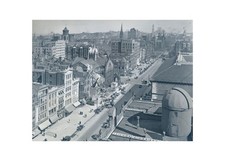 1931 Boston Old South Church Tower Hotel Lenox Copley Glass Plate Negative OOAK picture
