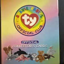 Ty Beanie Babies Official Collector's Cards Lot 96 Cards 1999 Binder/Album picture