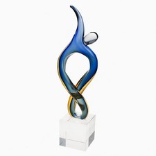 Infinite Potential Art Glass Award - Handmade - Deluxe Gift Box &  picture