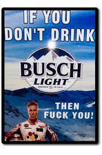 If you don't like beer Ricky Bobby Tin Sign shop mancave fathers Day gift ideas picture