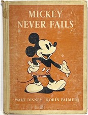 1939 MICKEY MOUSE Antique Childrens DONALD DUCK vtg Disney PLUTO Baby Nursery us picture
