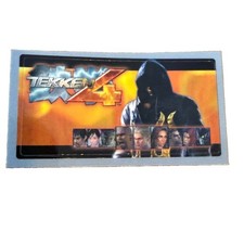 Sony PlayStation 2 PS2 Tekken 4 2002 Memory Card Sticker Namco JP Mag Promo picture