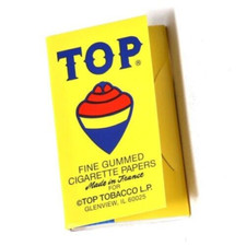 12 X TOP CIGARETTE ROLLING PAPER 100 LEAVES PER BOOKLET 12 PACK BUNDLE picture