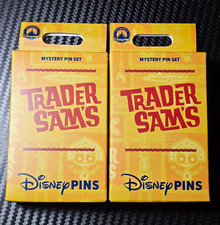 NEW Disney Trader Sam's Mystery Pin Set - 2 Boxes- 2 Pins Per Box *SEALED* picture