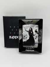 Zippo MAZZI Gothic Raven Lady Premium Lighter NEW IN BOX 48969 picture