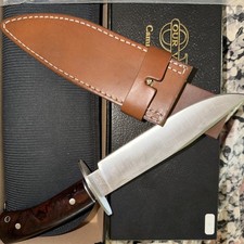 Camillus OVB Jerry Fisk Bowie Knife #403 – Our Very Best – Complete Set w/ Box, picture