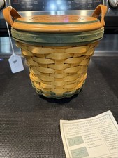 Longaberger Very Rare Golf Basket Set Brand New picture