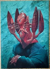 1994 Alien World of Wayne Barlowe Promo Card Comic Images Sci-Fi Fantasy Art picture