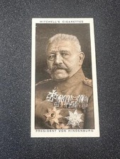 PRESIDENT VON HINDENBURG 1935 Mitchell & Son Gallery of 1934 #7  NM picture