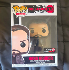 Funko Pop Movies Die Hard Hans Gruber 670 GameStop Exclusive Very Good Condition picture