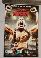TNA Impact Video Game RARE Print Ad picture