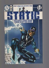 Static #1 - 1st Appearance - Direct Unbagged Edition - High Grade Minus picture