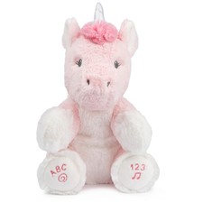 GUND Baby Alora Unicorn Plush, Singing Sensory Toy with ABC & 123 Songs, Pink 11 picture