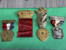 1930-1937 National Association of Letter Carriers Convention Medals - Reduced picture