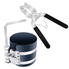 Piston Ring Compressor Installer Removal Tool for Car Engine with Piston Install picture