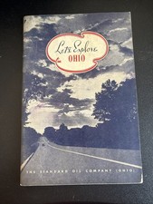 1938 Let's Explore Ohio The Standard Oil Company SOHIO Publication picture
