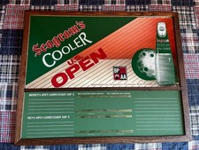 Rare 1987 Seagram’s Cooler US Open Bowling BPAA Leader Board Display Mirror picture
