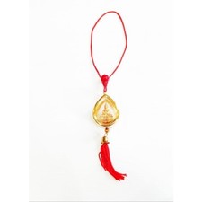 Thai Amulet Blessed LP Sothorn Car Hanging Sacred Prevent Harm Fatal Accident picture